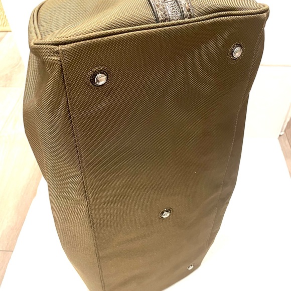 TUMI Carry More Ballistic Nylon and Leather Trim Bag NWT - Picture 9 of 16